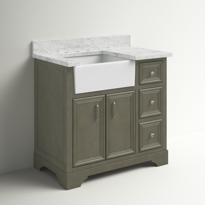 Sand & Stable Emiliano 36'' Freestanding Single Bathroom Vanity with